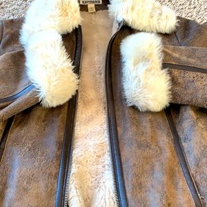 Brown winter jacket